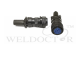 Amphenol plug-extended-female 10pol (With Screw Nut)