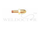 Bull Nose for Acet Regulator, LH Thread ( Brass) (G5/8 LH M)