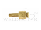 Bull Nose for CO2 Regulator ( Brass Plated) (W-22)