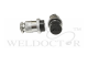 Black/Silver 2 Pin-Female-Long type (OD=25.50mm)