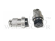 Black/Silver 4 Pin-Female (OD 25.3 mm)