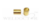 Ferrule 7329 17.5x18.5x26 (Brass)(ID of Curved Head -12.7 mm)