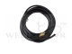 Gas Hose for WP-18, with Fitting,Black, 25 feet