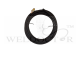 Gas Hose for WP-26, with Fitting,Black, 25 feet