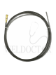 Insulated Liner with Tweco® Fitting I.D.1.7 mm - BLACK
