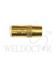 Large Centre Fire Nozzle,19 mm,Brass-Recess-6.4mm