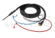 Tig Torch Power Cable Assembly 8 M Long ( For WP-20 / NCK-125) (Power CAble - 3/8 RH F , Water In out - QDC-M-5 , Gas in QDC-M-LN-5, fitted with CP-M-18B-3/8)