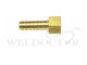Nut & Nipple Sample No-4 (Left Hand Thread) - OD of Nipple - 19.5 mm
