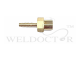 Nut WIth Thread 3/8 RH M, OD 6.5