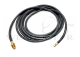 Power Cable for WP-27, with Fitting,Black, 25 feet -Rubber