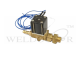 Solenoid Valve with Fittings AC 24V, Brass Body PN-Feeder Type