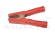 Crocodile Clamp - Red Grip (With Full Insulation)