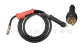 MIG Torch 400A - 360A, 3M,Rear-Euro Type