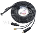 TIG Torch WP-17F-8M-Two Pc Cable with Rubber Sheath,Control Wire,Switch & Accessory Kit etc (Using RH-9/17,GHNN-17/26,CPM-35/50,AP-14M-SC)