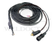 TIG Torch 24-25'-S/Pc Braided Rubber Cable with Rubber Sheath,Control Wire & Switch