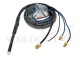 TIG Torch WP25-12' -Three Pc Cable with Rubber Sheath,Control Wire & Switch