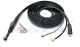 TIG Torch 26-25'-Two Pc Cable with Rubber Sheath,Control Wire & Switch (Gas Fitting GHNN-18,BS-2F-S,CPM-35/50)