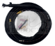 TIG Torch 26V-25'-Two Pc Cable witH Rubber Sheath,Control Wire & Switch (Gas fitting Open) Fitted CC-12-600-M