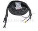 TIG Torch 9-25'-Two Pc Cable with C.W.& Sw (Without Rubber Sheath)(with CC-3-25,K01-17C)