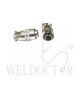 Straight Male Plug - 2 Pin