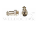 Silver Plug, 4 Pin-Male (ID=12.8 mm)