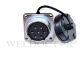 Eletrical Panel Socket - 7 Pin Female (ID=21.0 mm)