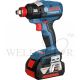 BOSCH HD 18V 2X4.0AH LI-ION IMPACT WRENCH, GDX18V-EC