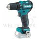 MAKITA 12V LI-ION 10MM (3/8") BRUSHLESS DRIVER DRILL, DF332DZ (BARE UNIT)