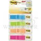 3M POST-IT FLAG ASSORTED BRIGHT (4COL X 35SHT) 0.47"X1.7" 683-4ABX