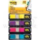 3M POST-IT FLAGS SMALL BRIGHT COL (4COLX35SHT) 0.47"X1.7" 683-4AB