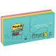 3M POST-IT SUPER STICKY POP UP MIAMI COLOUR 3"X3"(90'S/PAD) R330-6SSMIA
