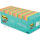 3M POST-IT SUPER STICKY MIAMI CABINET 3"X3" (24'S/PAD) 654-24SSMIA-CP