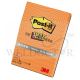 3M POST-IT SUPER STICKY ORANGE LINED 4"X6" (90'S/PAD) 660S-4