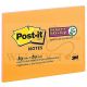 3M POST-IT SUPER STICKY AST COLOUR NOTES 8"X6" (45'S/PAD) 6845-SSP