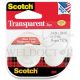 3M SCOTCH TRANSPARENT TAPE 3/4"X300" - 157S