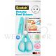 3M SCOTCH PORTABLE FOOD SCISSORS ANTI-BACTERIAL (TEAL) - PSAB