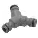 GARDENA 3-WAY COUPLING 3X13MM,G1/2" G2934