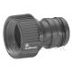 GARDENA PROFI MAXI-FLOW SYSTEM THREADED TAP CONNECTION 21MM G2801