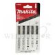 MAKITA JIGSAW BLADE SET (B TYPE) NO:10S,B13,B16,B22,23 - (EACH) A86898