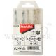 MAKITA ASSORTMENT DRILL BIT- 5PCS D-31516