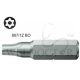 WERA TORX PLUS W/BORE HOLE INSERT BIT 1/4" DR