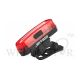 SL RED COSMIC RECHARGEABLE LED BIKE REAR LIGHTS WITH SILICON STRAP SL-6037