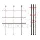 SL DIY GARDENING FAN TRELLIS PLANT SUPPORT LADDER (M.FUNCTION) 90CM SL-971