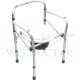 ASSURE COMMODE CHAIR STATIONERY HEIGHT ADJUSTABLE AR0230