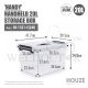HOUZE HANDY HANDHELD 20L STORAGE BOX SB-1331-CLEAR
