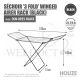 HOUZE 16 METRE 3-FOLD WING CLOTHES DRYING AIRER RACK OLN-8025