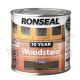 RONSEAL 10 YEAR EXTERIOR WATER BASED WOODSTAIN 750ML