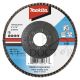 MAKITA 125MM FLAP DISC ECONOMY ANGLED (ALUMINUM OXIDE)