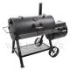 CHAR-BROIL LONGHORN 64" REVERSE FLOW OFFSET SMOKER BBQ GRILL CB17202053