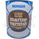 BERGER MARINE VARNISH FOR EXTERIOR WOOD 4L